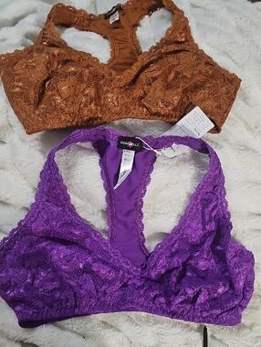 Cosabella NSN Beauty Racie Bralette Dark Copper, Cyclamen